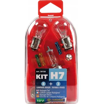 Autožárovka Sada žárovek 12V H7, 11 kusů