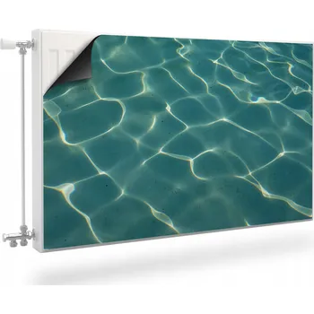 Obraz Magnetická podložka na radiátor, kryt na topení 110 x 60 cm zelená