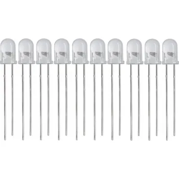 Dioda LED dioda ELEKTRONIKA PLUS LED dioda 10mm BÍLÁ 3V 10mm