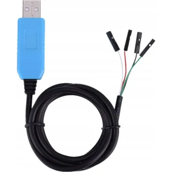 IP kamera ADAPTÉR PŘEVODNÍK PL2303TA USB NA RS232 TTL UART MCU ARDUINO KABEL 100CM