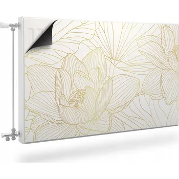 Obraz Magnetická krycí deska na radiátor 80 x 60 cm béžová