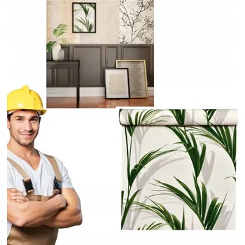 Tapeta 3D vinylová tapeta na zeď – palmy, palmové listy