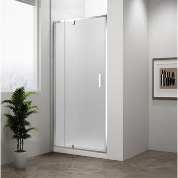 POLYSAN EASY sprchové dveře otočné 880-1020mm, sklo Brick (EL1738)