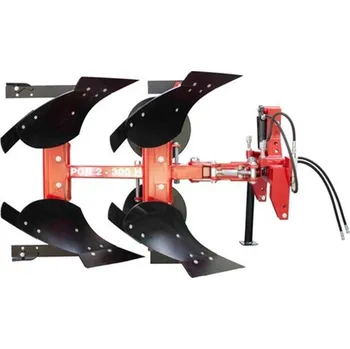 Příslušenství pro zahradní traktor Šálek s.r.o. | Dvojradličný obracecí nesený pluh ŠÁLEK PON2-300H