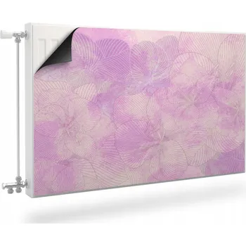 Obraz Magnetická podložka na radiátor, kryt 80 x 60 cm fialová