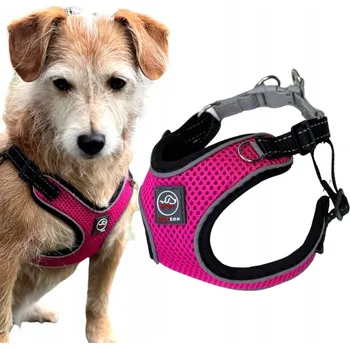 Postroj pro psa Lehké POSTROJE pro malého psa XXS breeze fuchsia