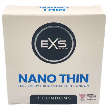 Kondom EXS Nano Thin 3 ks