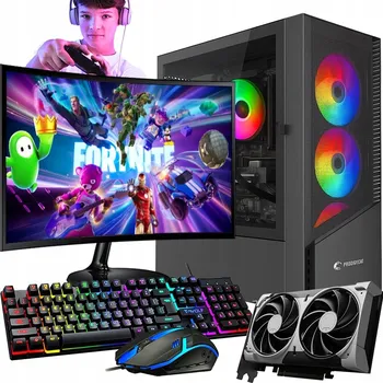 Stolní počítač Počítač RTX 3050 GeForce AMD Ryzen 5 32GB RAM 1TB SSD Windows 11