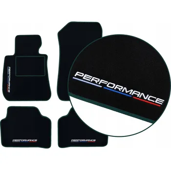 autokoberec VELUROVÉ AUTOKOBERCE BMW X1 F48 (2015-2022) - ZELENÉ + 4x VÝŠIVKA