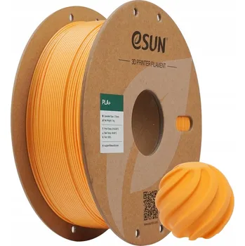 Filament ESun PLA+ Filament oranžový 1.75mm 1kg papírová cívka Apricot