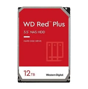 Ukládání dat QNAP WD, HDD, Red Plus, SATA III, 3.5-inch, 12TB, WD120EFGX 7211312T-7050200-000-RS