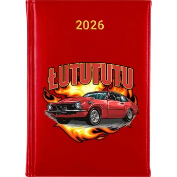 Kalendář Knižkový kalendář 2026 A5 Cute Cups vícebarevný