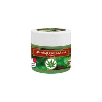 Masážní přípravek Konopný gel Cannabis 150 ml hřejivý