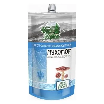 SÍLA KARPAT: Chladivý krémový balzám AMANITA-MUCHOMŮRKA 100ml M236