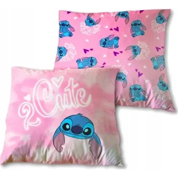 Polštář POLŠTÁŘ OBOUSTRANNÝ 40/40 STITCH DISNEY STICH STICZ ORIGINÁL