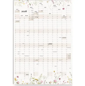 Obraz Nástěnný plánovač - Kalendář Polské svátky, Obchodní neděle 50x70