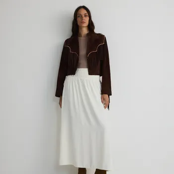 Dámská sukně Reserved - Maxi sukně - krémová - 596DG-01X - 596DG-01X-L-2