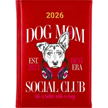 Kalendář Knižkový kalendář 2026 A5 Cute Cups vícebarevný