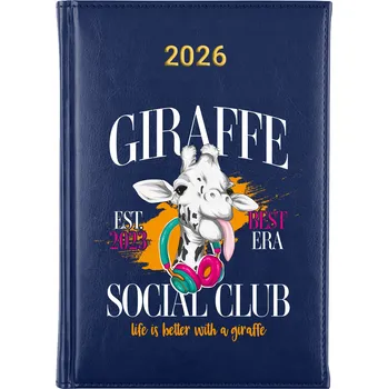 Kalendář Knižkový kalendář 2026 A5 Cute Cups vícebarevný