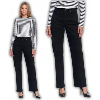 Dámské džínové kalhoty s rovnými nohavicemi, módní klasické Moraj L