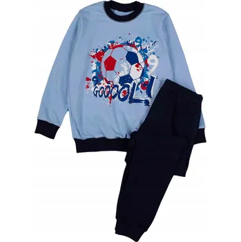 Chlapecké pyžamo Chlapecké pyžamo, modro-modré, fotbalový míč, Tup Tup, vel. 92
