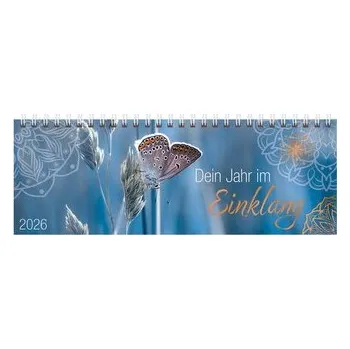 Tischquerkalender Dein Jahr im Einklang 2026 - Korsch Verlag