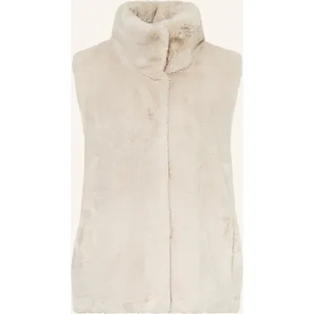 Dámská vesta Rino & Pelle Dámská Vesta Z Umělé Kožešiny, krémová, 38