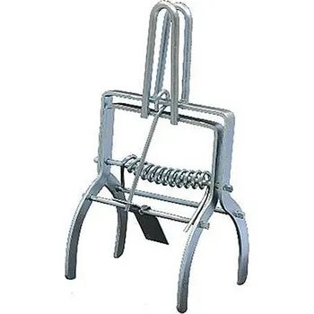 Hubení hlodavce Doplňkový sortiment Past na krtky Pecon MOLER-04 Snapkiller 21x11cm zinek