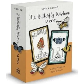 Cizojazyčná kniha Butterfly Wisdom Tarot - Yilmaz, Starla