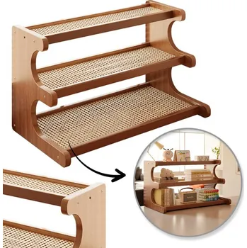 regál Víceúčelový třípatrový regál