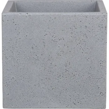 Hrnec Hrnec Scheurich Stony Grey, plast, O 28,5 cm, šedý