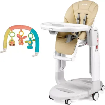 Jídelní židlička Peg Pérego TATAMIA Follow Me + hrazda zdarma Paloma