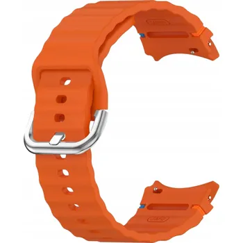 Řemínek na hodinky Řemínek KBR Games pro Samsung 20mm oranžový