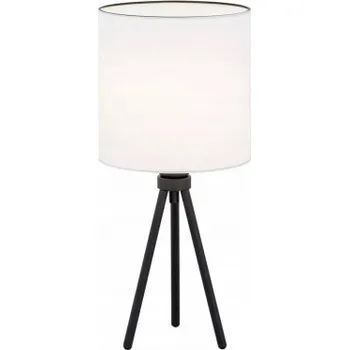 Lampička Stolní lampa Argon Hilary bílá, černá 15 W