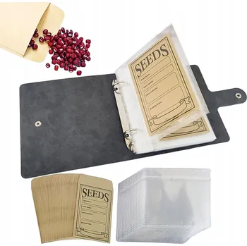 Obraz PRAKTICKÝ POŘADAČ S 50 OBÁLKAMI A 25 STRANAMI PRO SEMENA, FOTOGRAFIE, POHLEDNICE