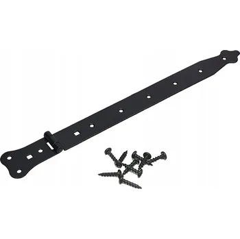 pant Závěs pro okenice, altánové dveře, úzký, ozdobný, 460 mm