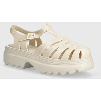 Dámské sandále Sandály Melissa POSSESSION PLATFORM II AD dámské, béžová barva, na platformě, M 35818 AX283 M.35818.AX283 80X, EUR 38