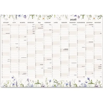 Obraz Nástěnný plánovač - Kalendář Polské svátky, Neděle s prodejem 50x70