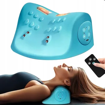 Masážní přístroj POLŠTÁŘ POD KRK MASÁŽ PÁTEŘE UVOLŇOVAČ KRKU ÚLEVA MASÁŽNÍ PŘÍSTROJ NA BOLEST