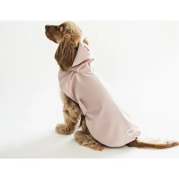 Obleček pro psa Lou and Co. Pláštěnka pro psa Pudrově růžová Velikost: L