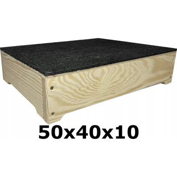 tréninková pomůcka pro psa Plošina pro psy, platforma pro psí fitness, bedna 50x40x10 cm