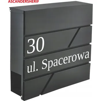 Poštovní schránka Poštovní schránka s novinami KHL, černá