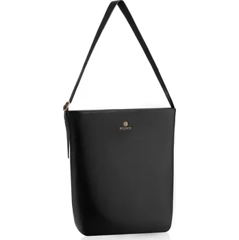 Kabelka Betlewski shopper kabelka eko kůže černá