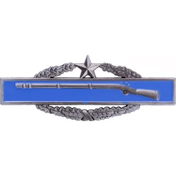 Odznak bojový US INFANTRY 2nd modrý /pistol/ (Odznak bojový US INFANTRY 2nd modrý /pistol/)