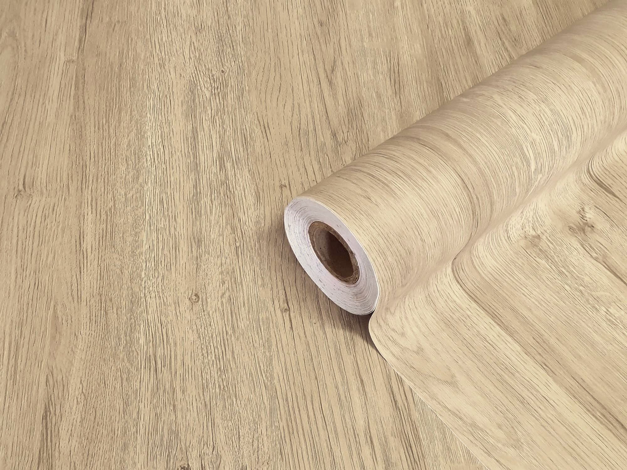 DIMEX | Samolepicí fólie na dveře 99-6230 | šíře 90 cm | DUB STŘEDNÍ TAMPA + Samolepicí renovační fólie na dveře DIMEX DUB STŘEDNÍ TAMPA v šíři 90 cm s laminační vrstvou