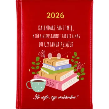 Kalendář Knižkový kalendář 2026 A5 Cute Cups vícebarevný