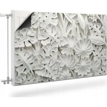 Obraz Magnetická Podložka Reliéfní Kámen Listy 3D 110x60 cm