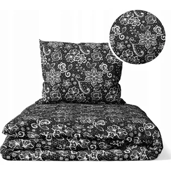 Povlečení Krepové povlečení 160x200cm + JEDEN POVLEK NA POLŠTÁŘ 70x80cm, SILNÉ, Bílá Krajka na