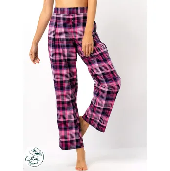 Pánské pyžamo Klíč LHE 490 B25 S-XL pyžamové kalhoty fuchsie M