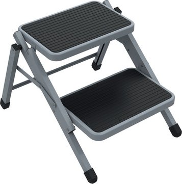 Schůdky se dvěma stupínky CARBEST, D59xŠ50xV40, do 150kg